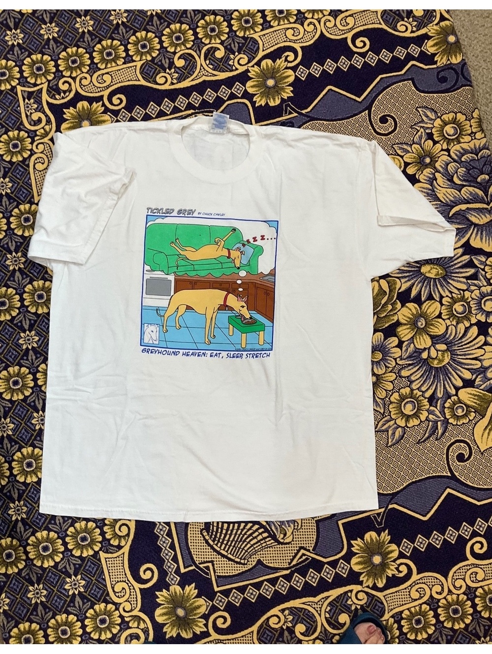 Greyhound Heaven Graphic Tee Y2K Gildan Ultra Cotton Blank